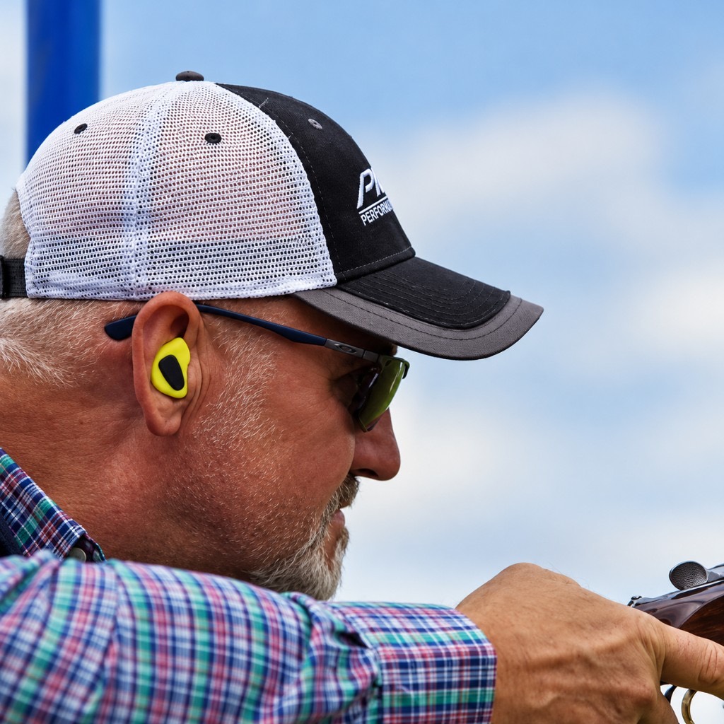Paul Burrows on the range