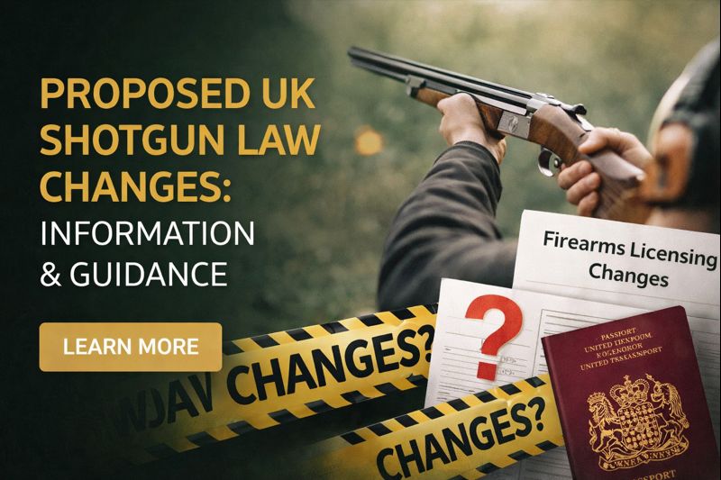 Proposed Changes to UK Shotgun Licensing: What You Need to Know